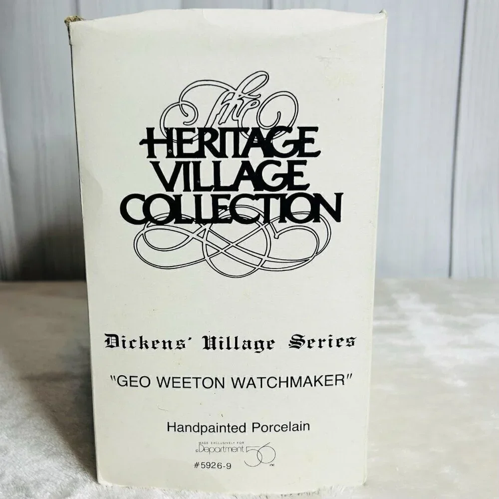 Dept 56 Dickens Village Heritage 1988 